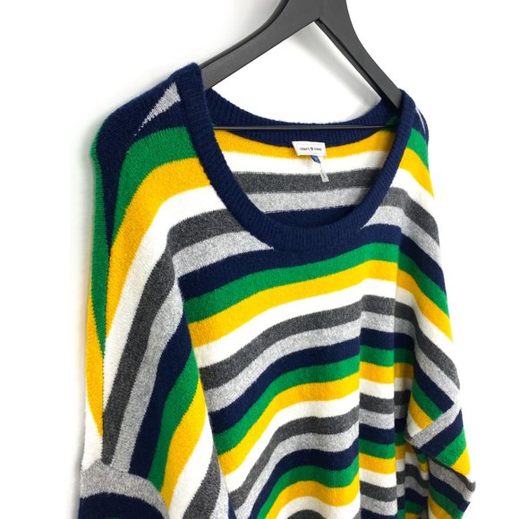 COURT & ROWE Wool Blend Striped Sweater - Picture 7 of 16